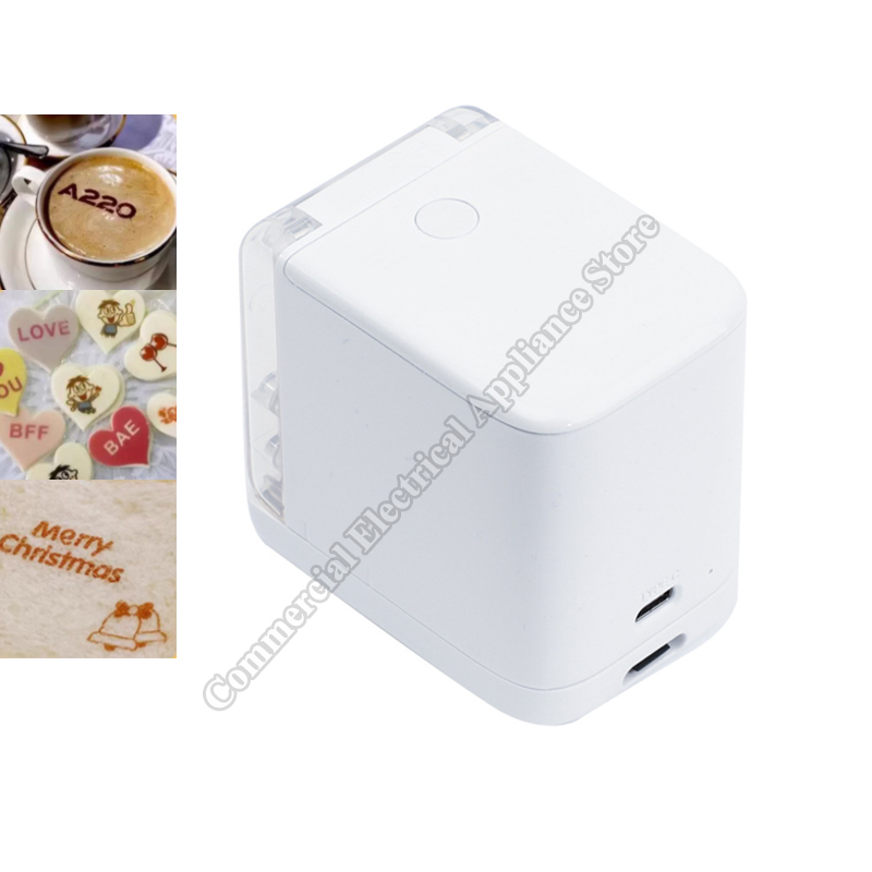 Coffee Tea Images - Impresora de Alimentos Portátil con Imagen