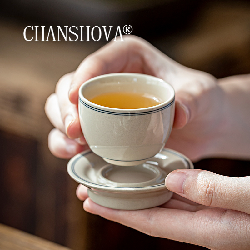Xbloom Coffee Tea - CHANSHOVA-Juego de tazas y platillos de