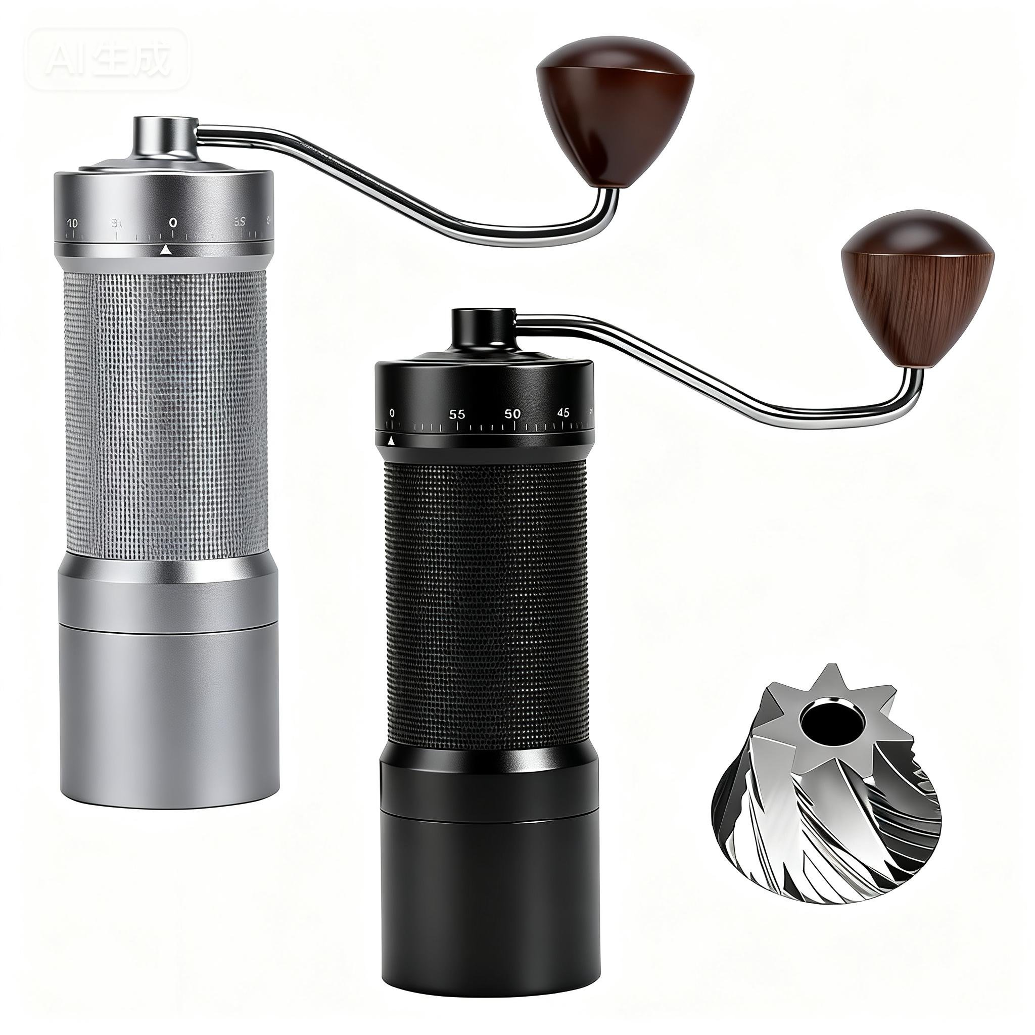 Burr Hand Grinder - Molinillo de Café Manual Magnético con