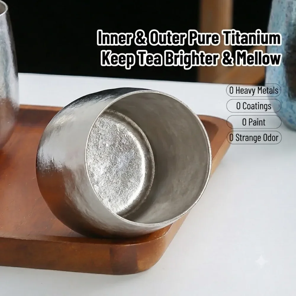 Xbloom Coffee Tea - Taza de café de titanio puro