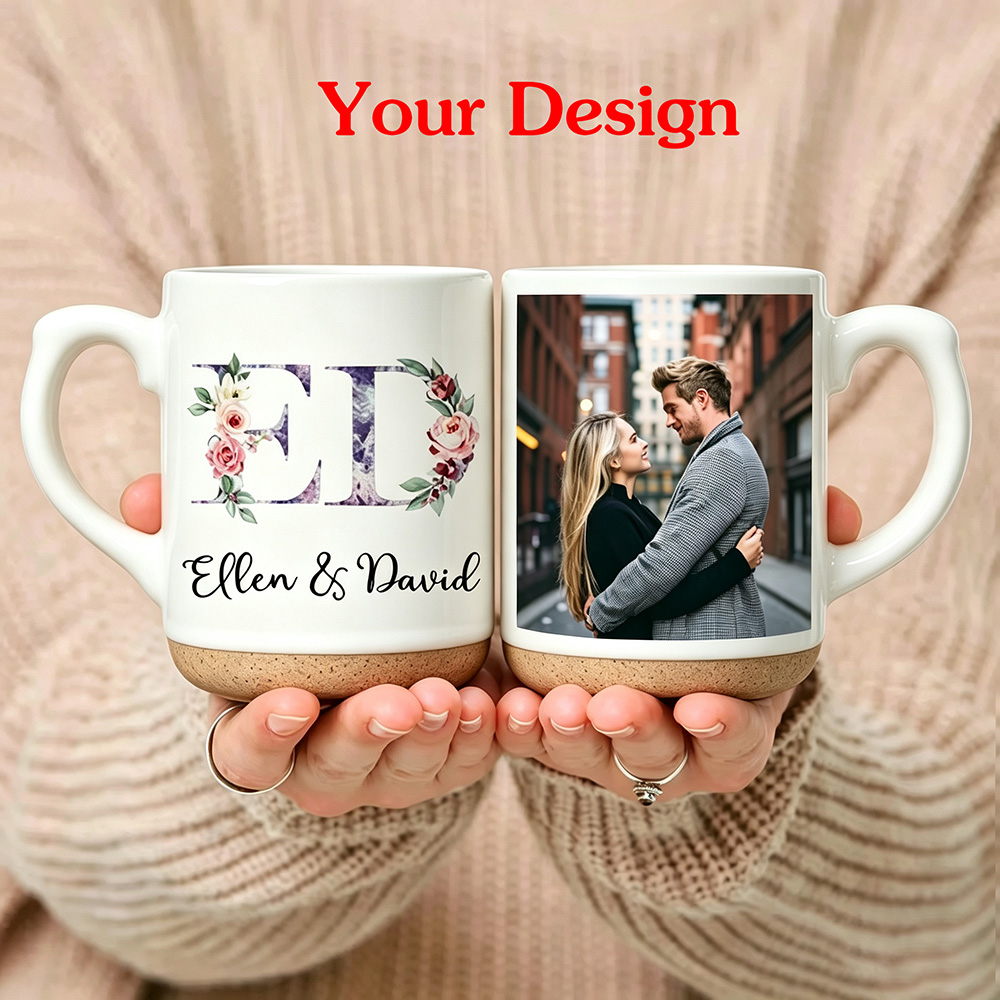 Coffee Tea Images - Taza de Cerámica Personalizada con Foto,