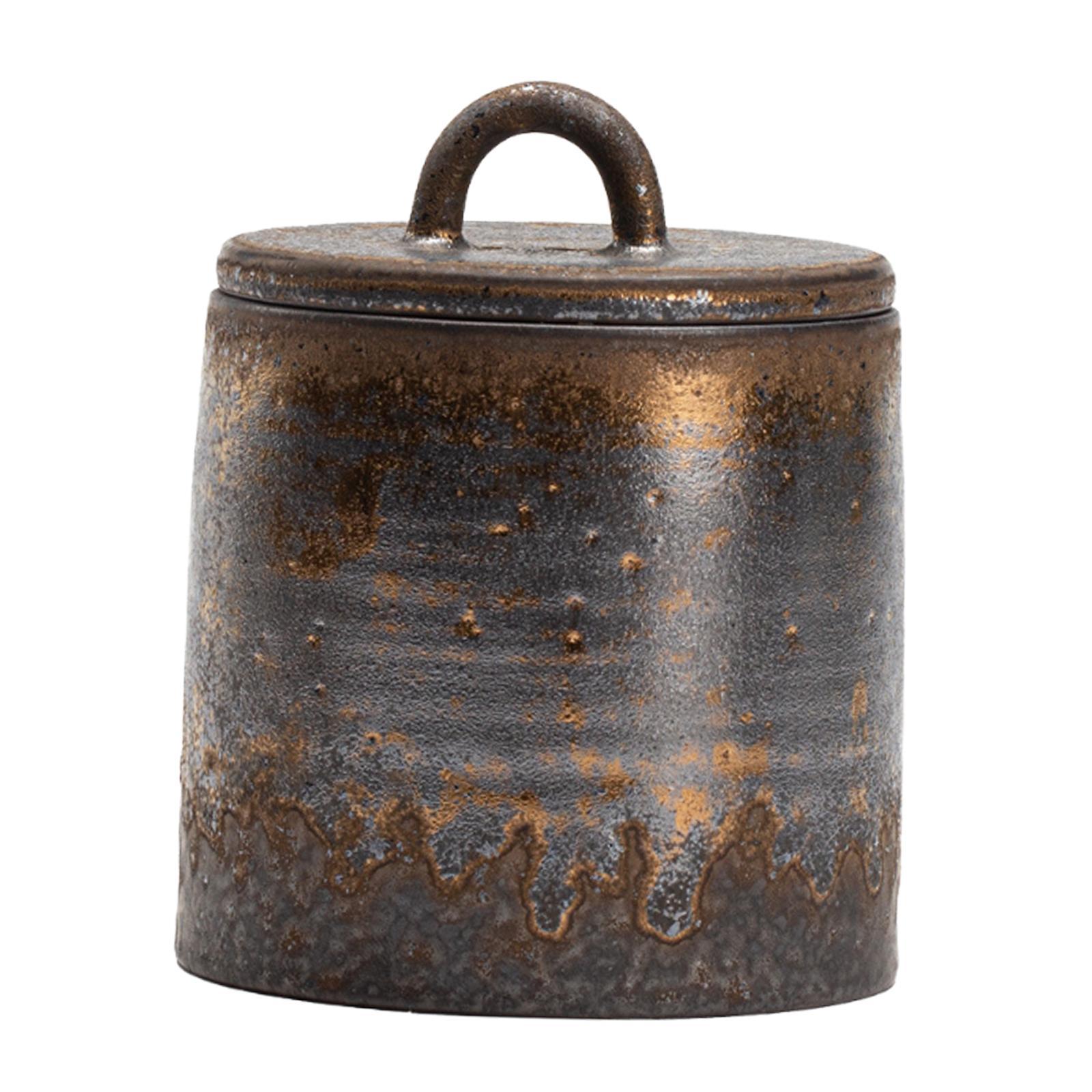 Coffee Tea Sugar - Recipiente de cerámica para té con