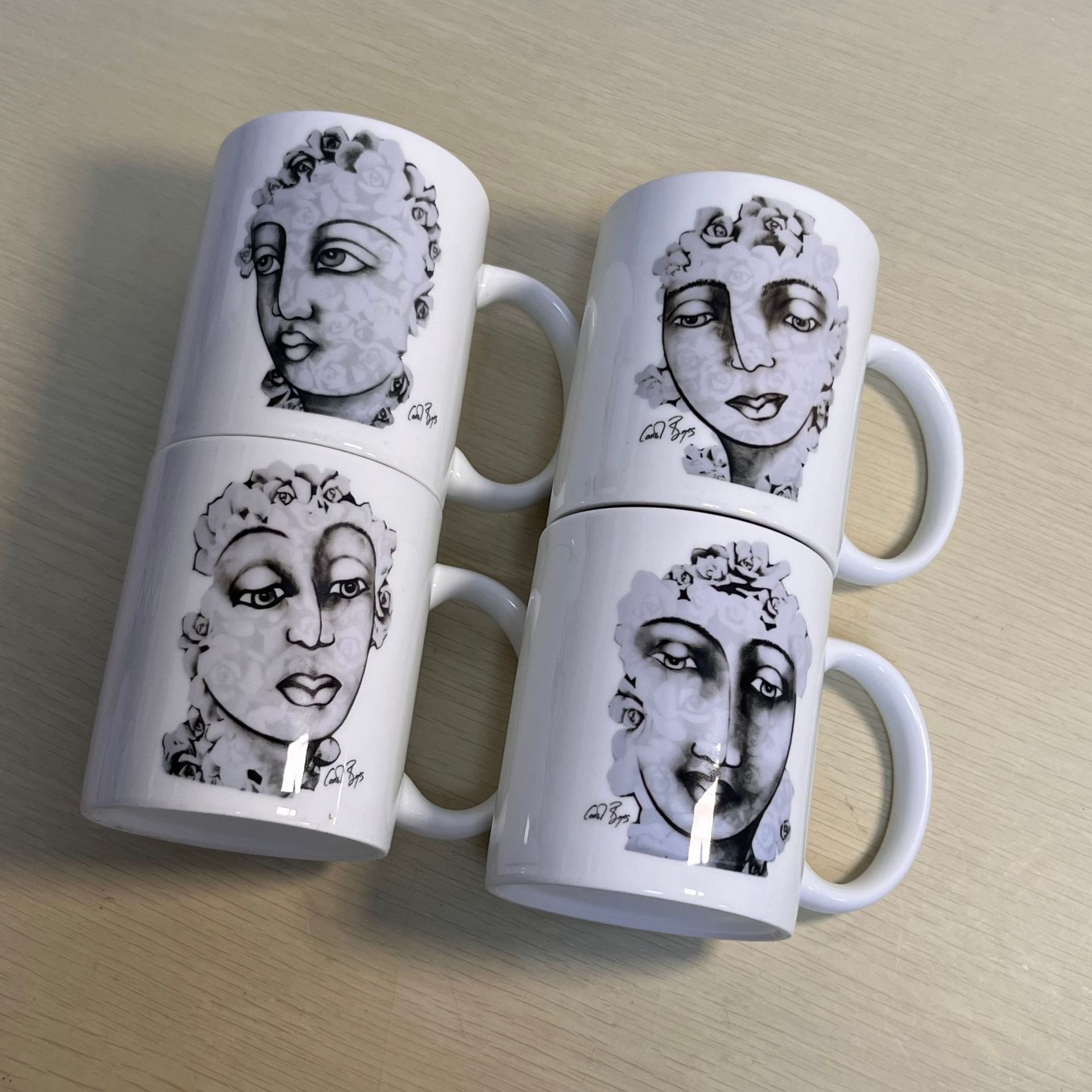 Coffee Tea Images - Taza de cerámica Boyes de Carrol