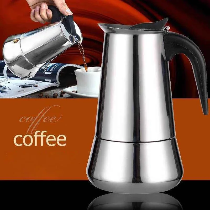 Moka Pot Stove - Mokka-estufa de café expreso, cafetera italiana,