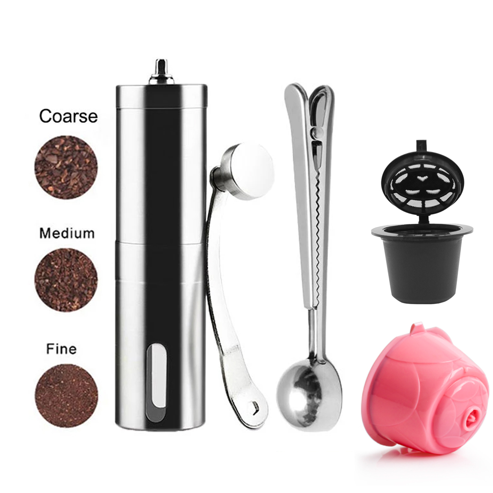 Mini Molinillo de Café Manual  - Burr Hand Grinder reseña y precio