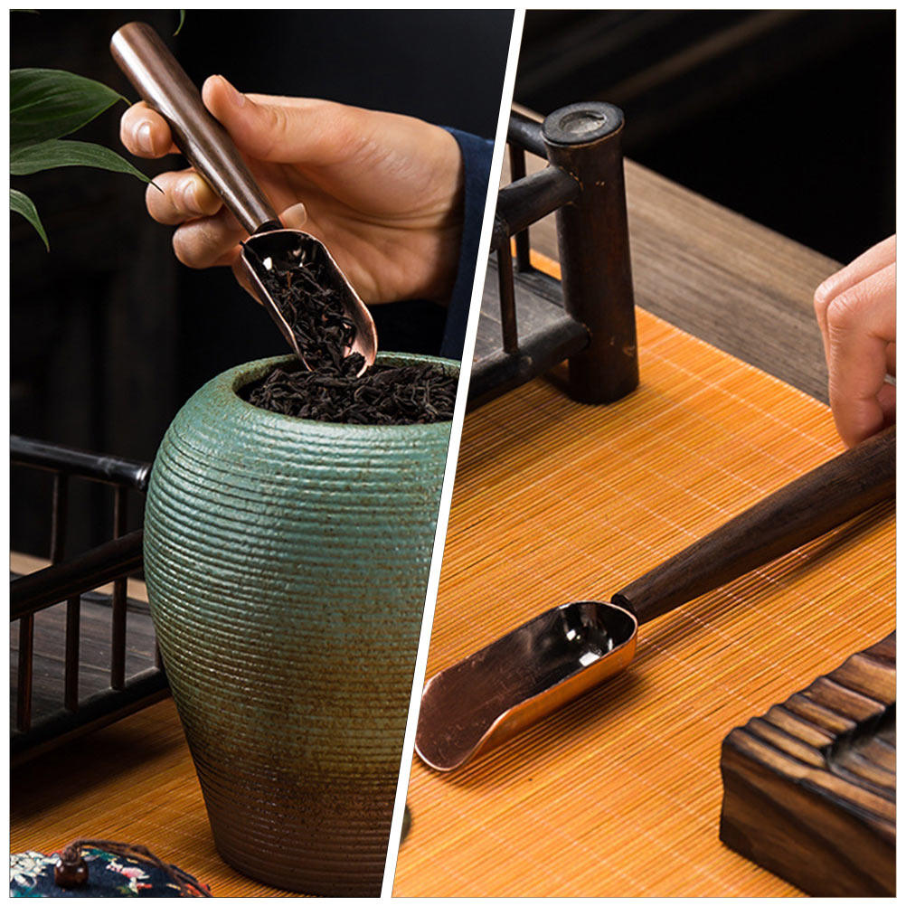 Cuchara de madera vintage de m - Coffee Tea And Sugar Set reseña y precio