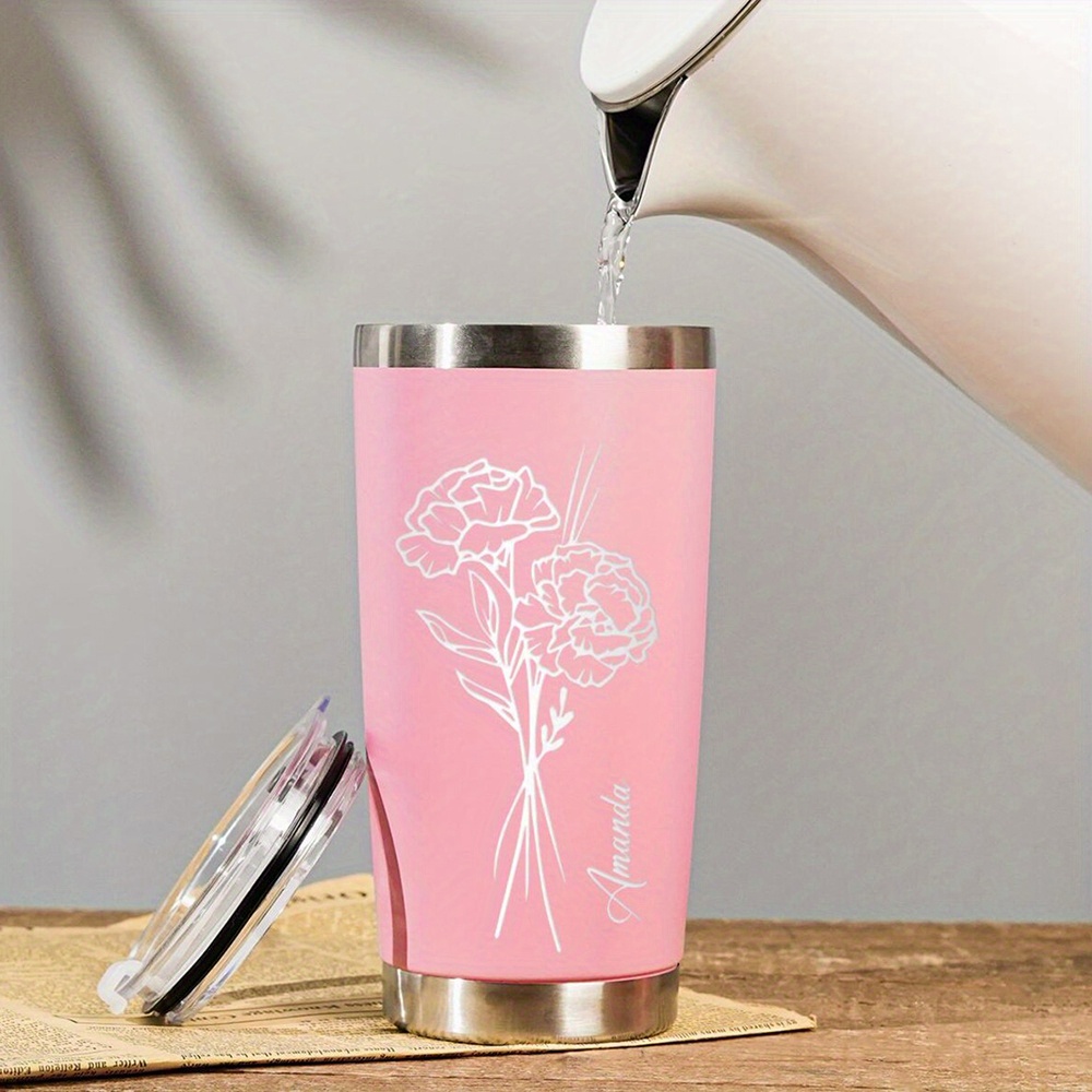 Vaso térmico de acero inoxidab - Coffee Tea Name reseña y precio