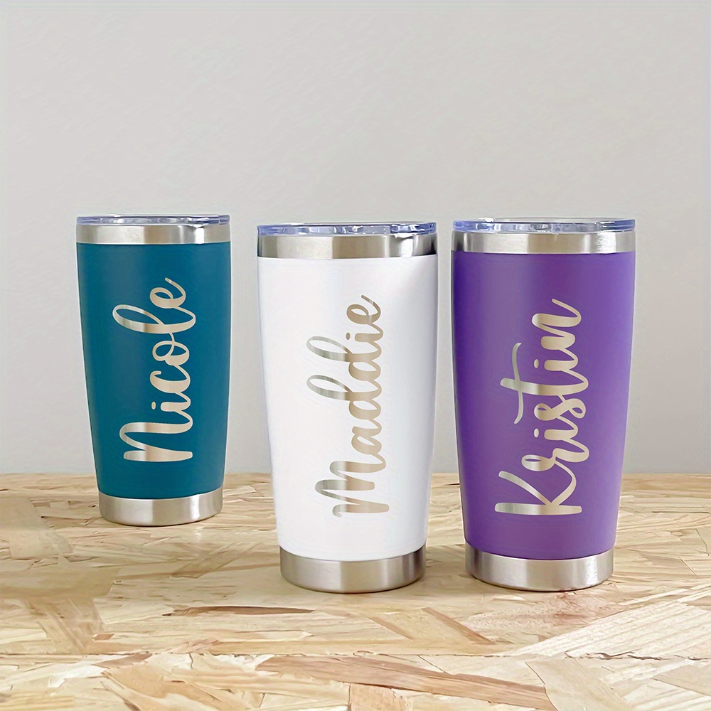 Vaso Personalizado de Acero In - Coffee Tea Name reseña y precio