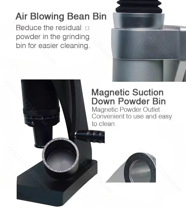 Molinillo de café manual de 63 - Burr Hand Grinder reseña y precio