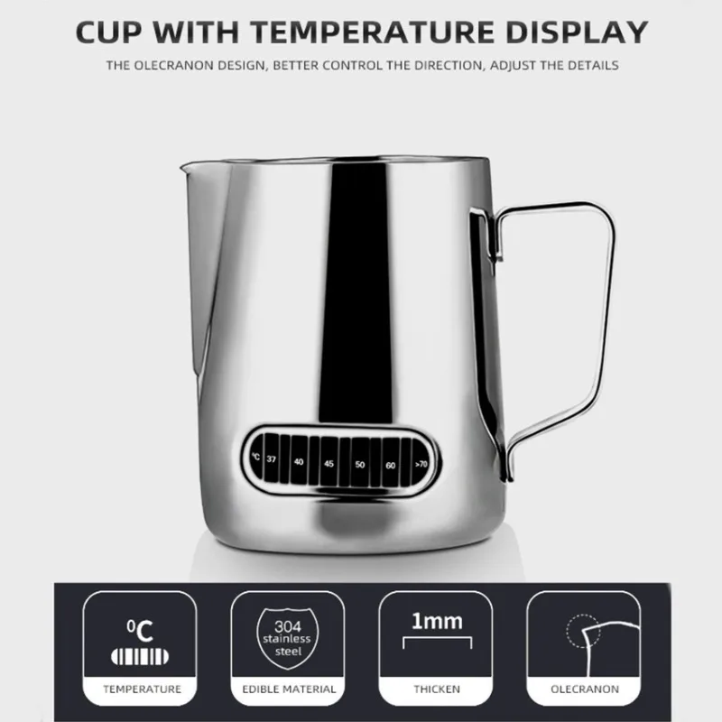 Jarra para espumar leche de ac - Barista Milk Jug reseña y precio