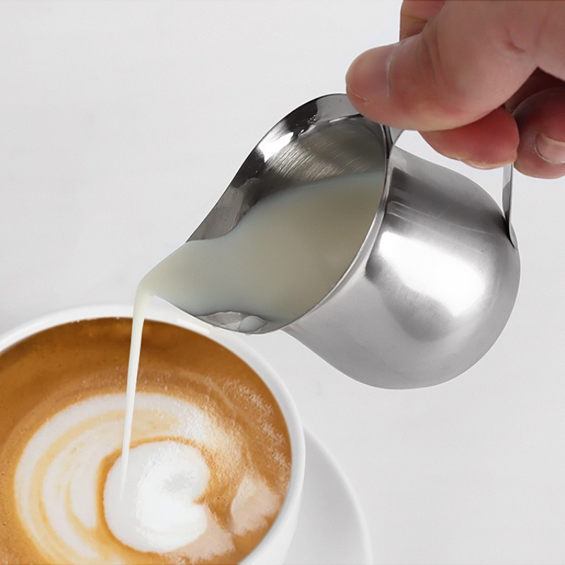 Jarra de acero para espumar le - Barista Milk Jug reseña y precio