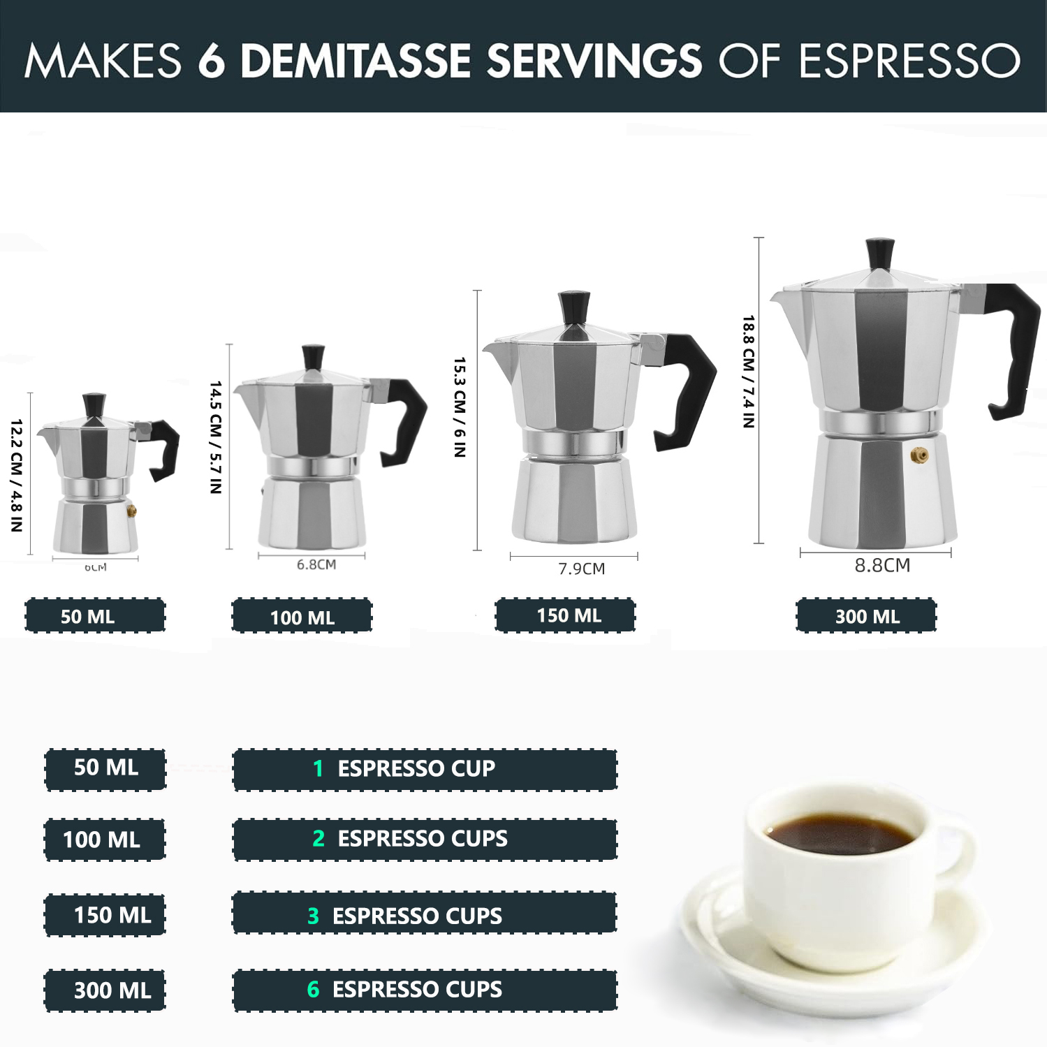 Cafetera Moka Clásica de Alumi - Moka Pot Stove reseña y precio