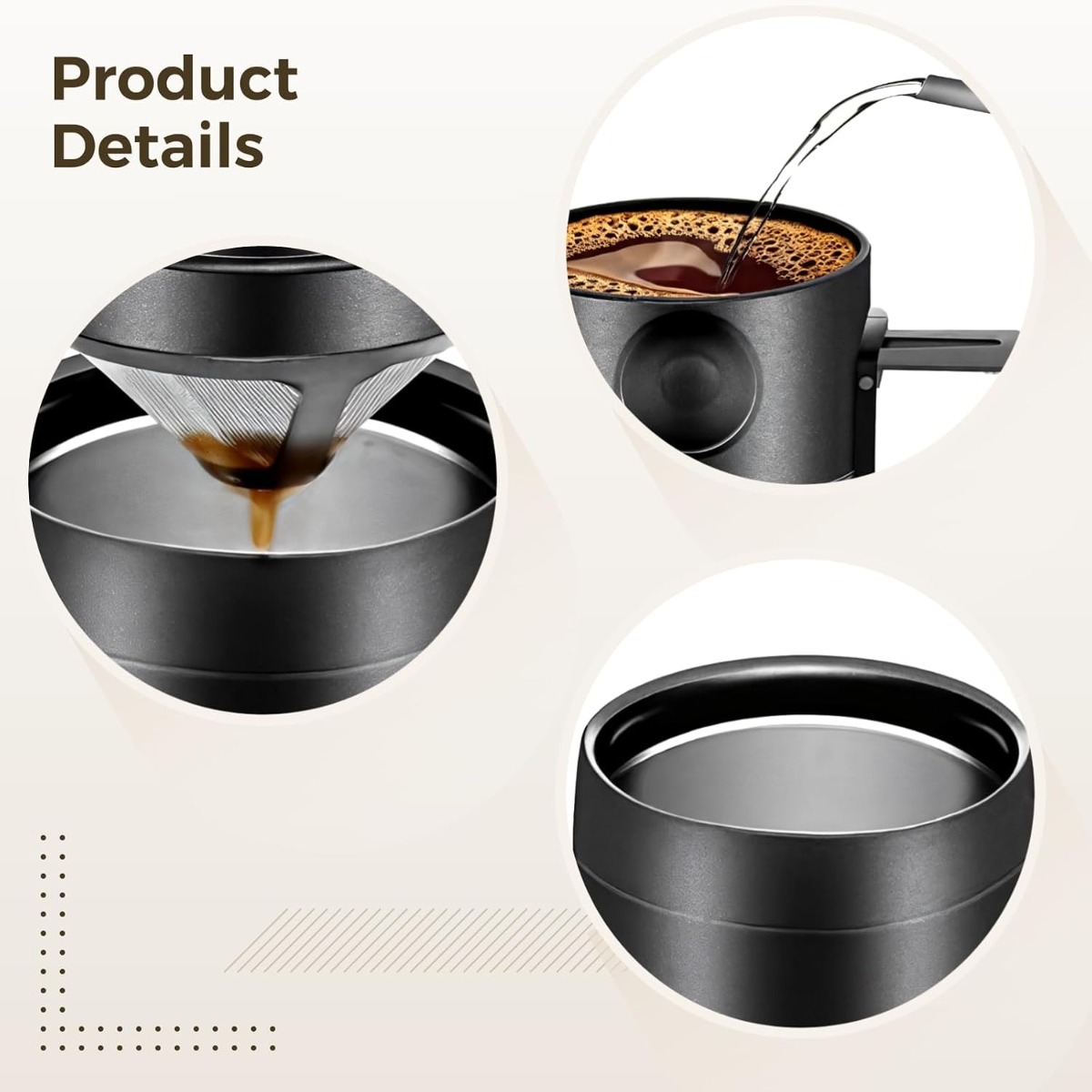 Taza de Café de Acero Inoxidab - Xbloom Coffee Tea reseña y precio