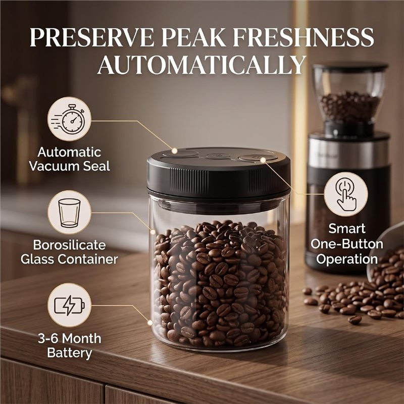 Recipiente hermético para café - Coffee Tea Sugar reseña y precio