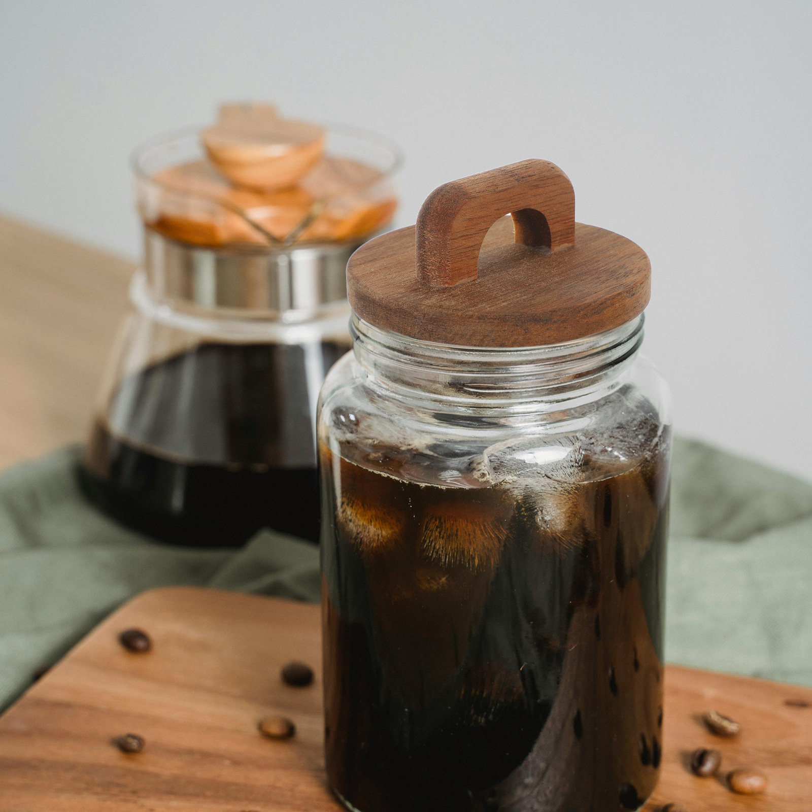 4 tapas herméticas de madera d - Coffee Tea Sugar reseña y precio
