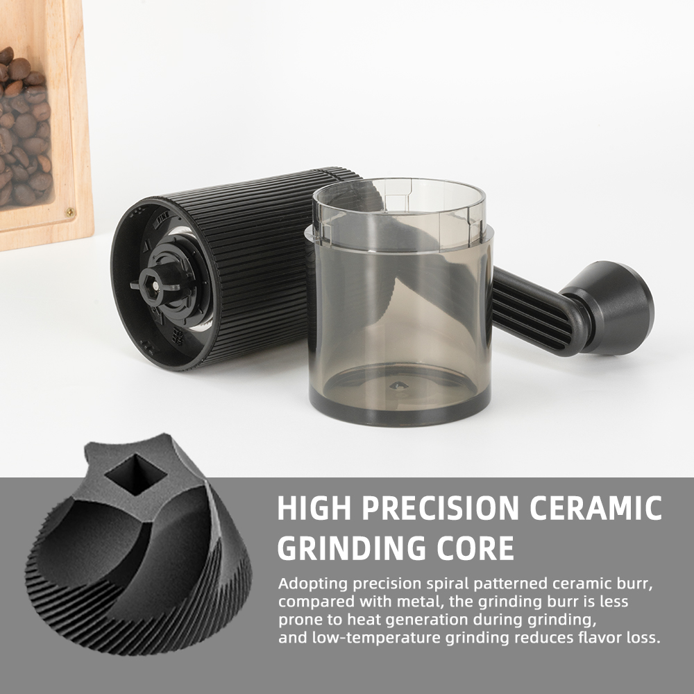 Mini molinillo de café en gran - Burr Hand Grinder reseña y precio